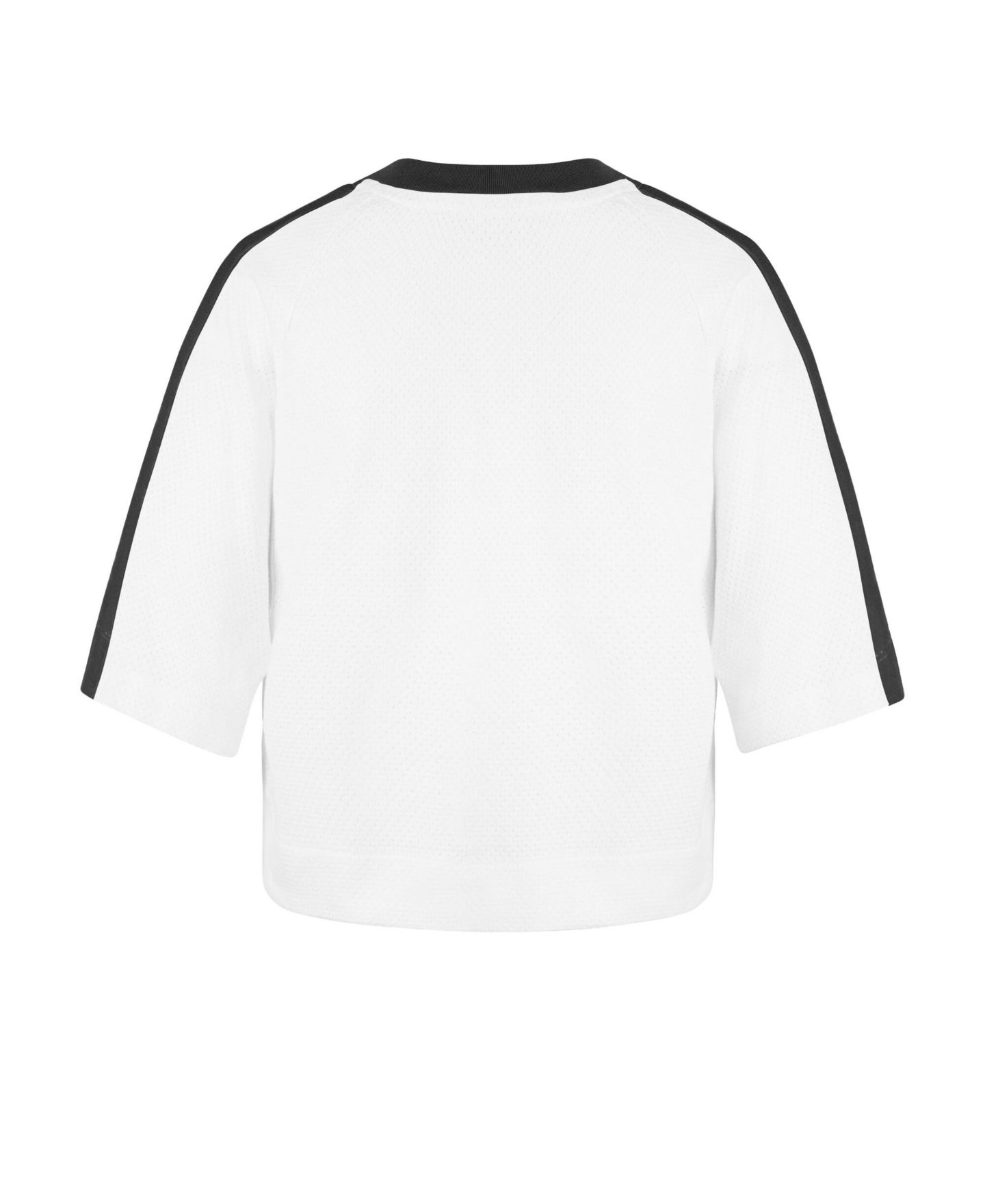 Женская футболка '47 Brand White New Orleans Saints Big Overarch Drop Needle Raglan V-Neck — фото 2