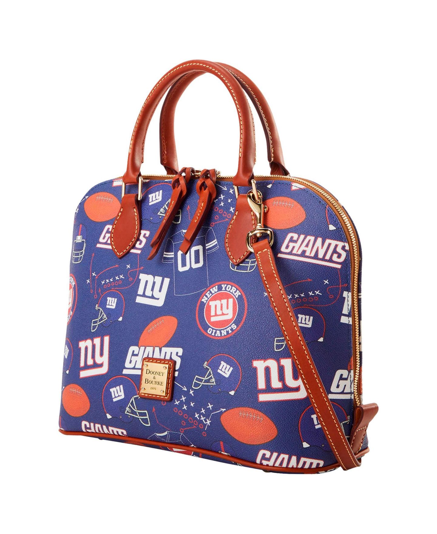 Женская сумка Dooney & Bourke New York Giants Game Day Zip Satchel — фото 4