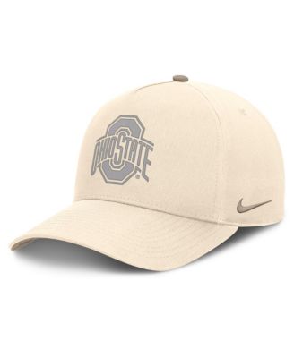 Men's Natural Ohio State Buckeyes Rise Adjustable Hat