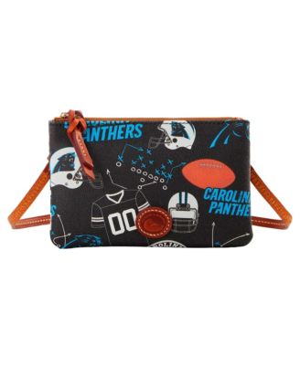 Carolina Panthers Top Zip Crossbody Purse