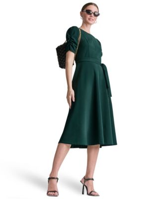 dkny green dress Women's Dresses Emerald green
