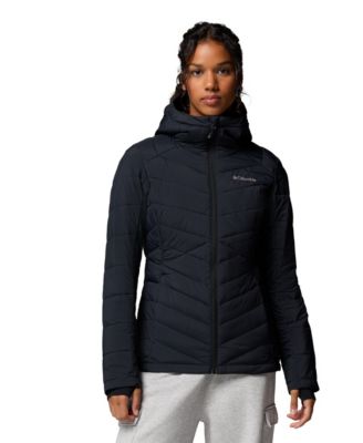 Women's Joy Peak II Hooded Puffer Fleece-Lined Jacket