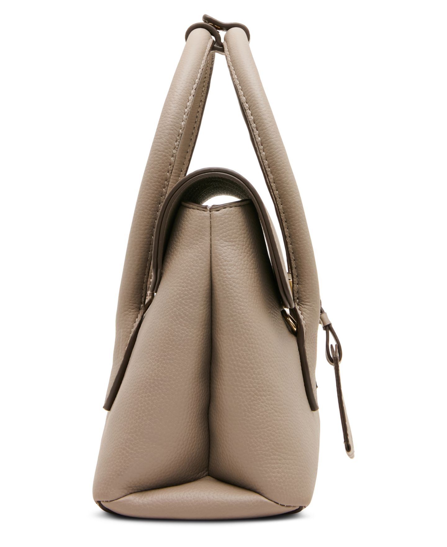 Женская сумка Anne Klein Medium Turn-Lock Convertible Strap Satchel Handbag, цвет: Бежевый — фото 5
