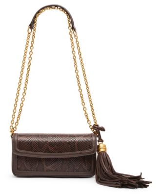 Chain Flap with Tassel Small Crossbody Shoulder Handbag