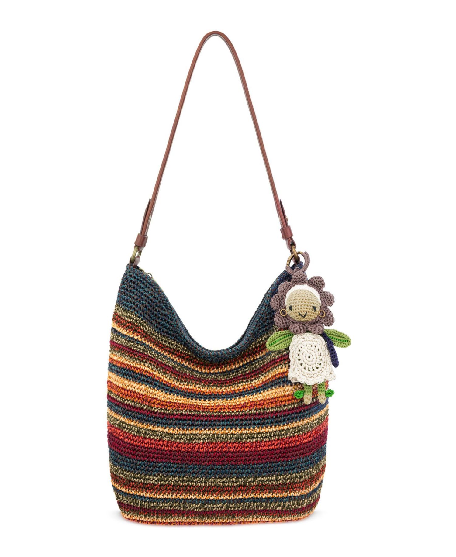 Sequoia Crochet Large Hobo Bag