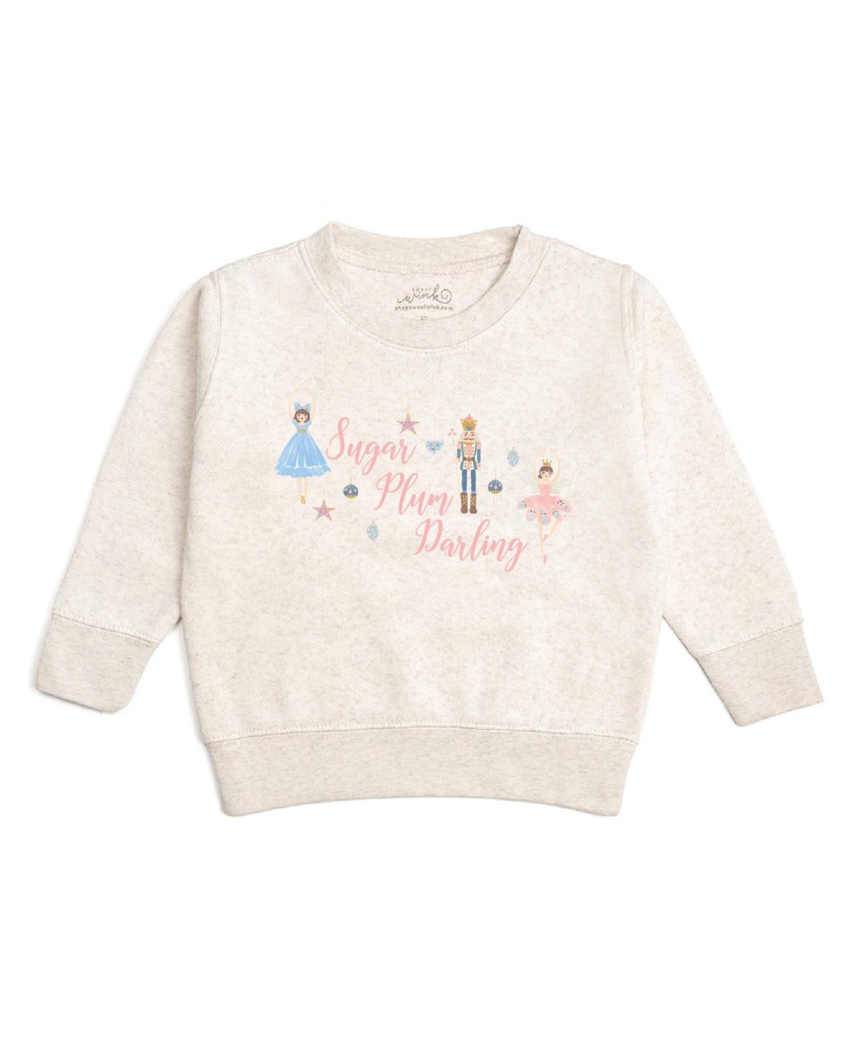 Sweet Wink Toddler Girls (10-12) Sugar Plum Darling Christmas Sweatshirt