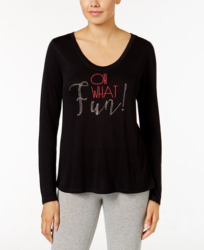 Hue Holiday Graphic Pajama T-Shirt