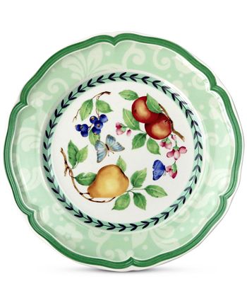 Villeroy & Boch Basket Garden Salad Plate, 8.75 in, Premium  Porcelain, White/Colored: Salad Plates