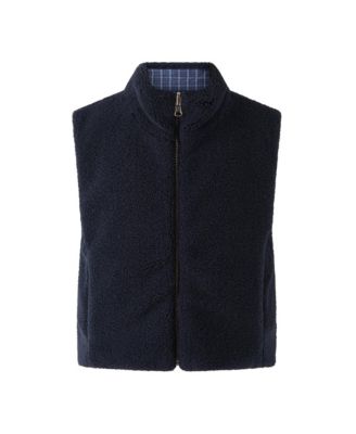 Toddler Boys' 2T-5T Reversible Shearling-Style Vest