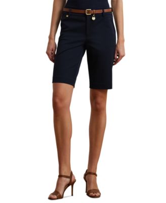 Twill Stretch Bermuda Shorts