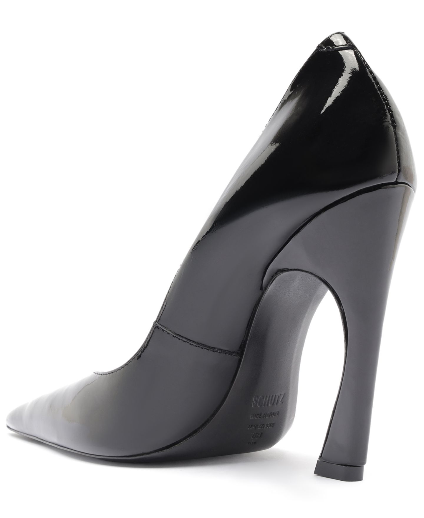 Женские туфли Schutz Lexi Slip-On, цвет: Чёрный лаковый — фото 7