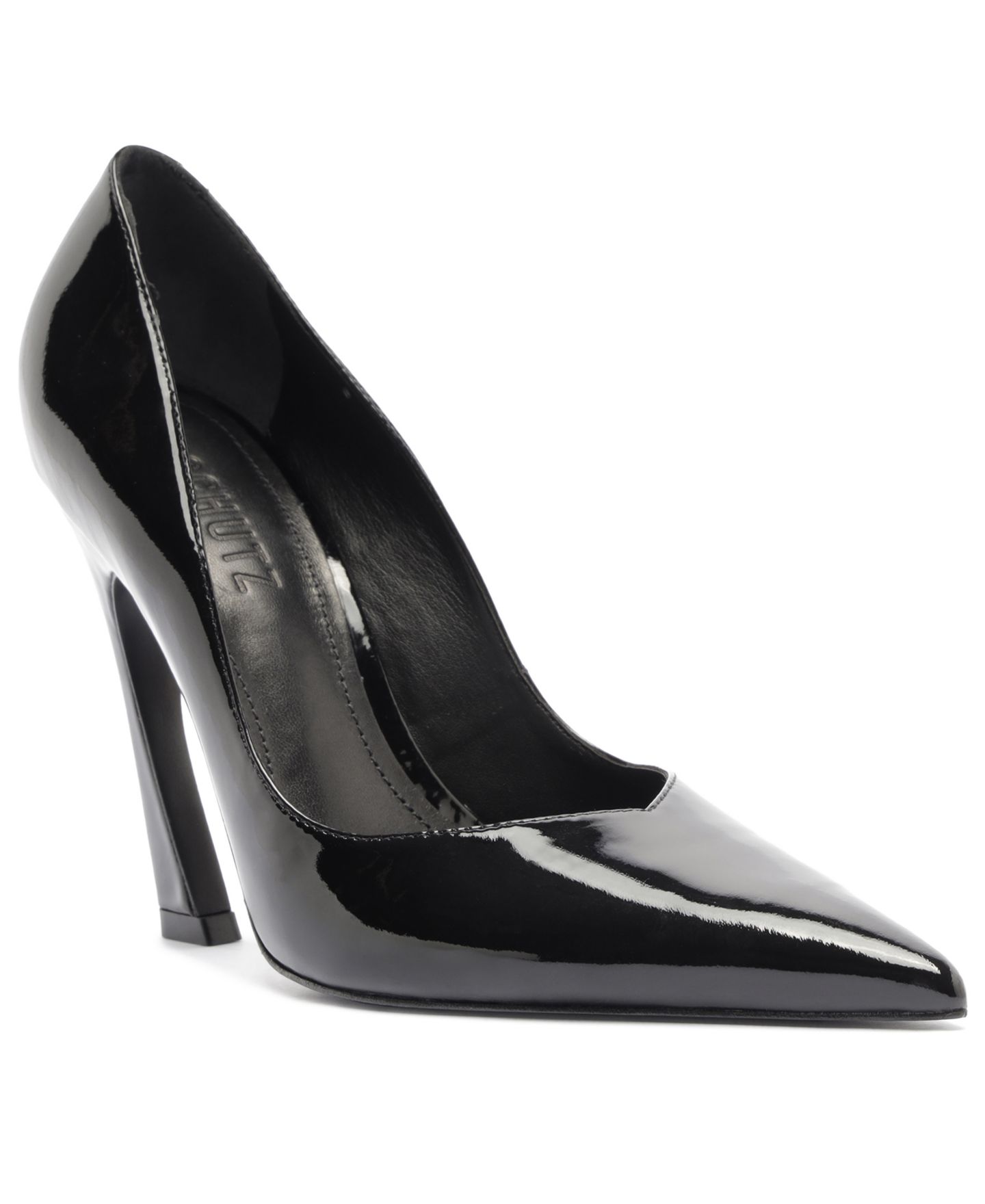 Женские туфли Schutz Lexi Slip-On, цвет: Чёрный лаковый — фото 1