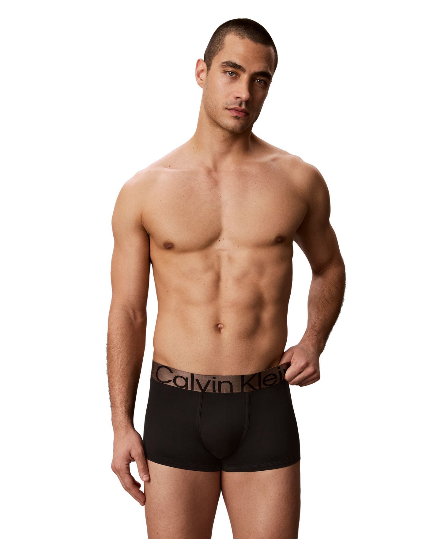 Бельё для мужчин, микрофибра, стрейч — Calvin Klein, цвет: Чёрный — фото 2