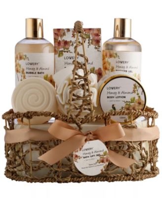 Honey and Almond Body Care 8 Piece Gift Set