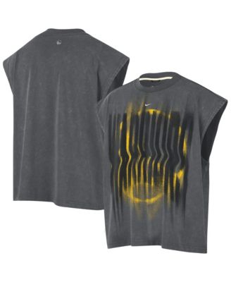 Men's Charcoal Golden State Warriors 2026 Standard Issue Pre-Game Sleeveless Top