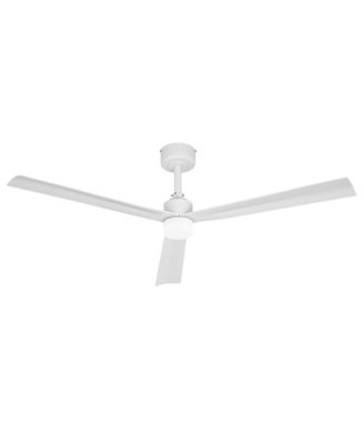 50 Modern ABS 3-Blade Ceiling Fan with Dimmable LED and 6-Speed DC Motor