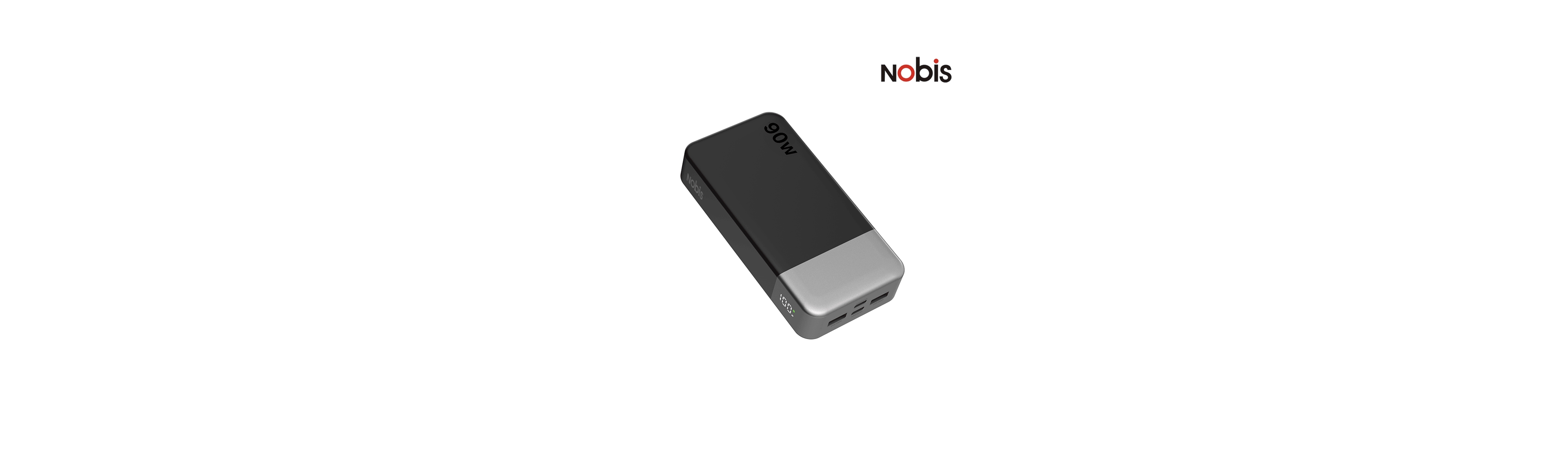 20000mAh Portable Power Bank, 90W Fast Charging, 4-Port Charger for Phones and Laptops