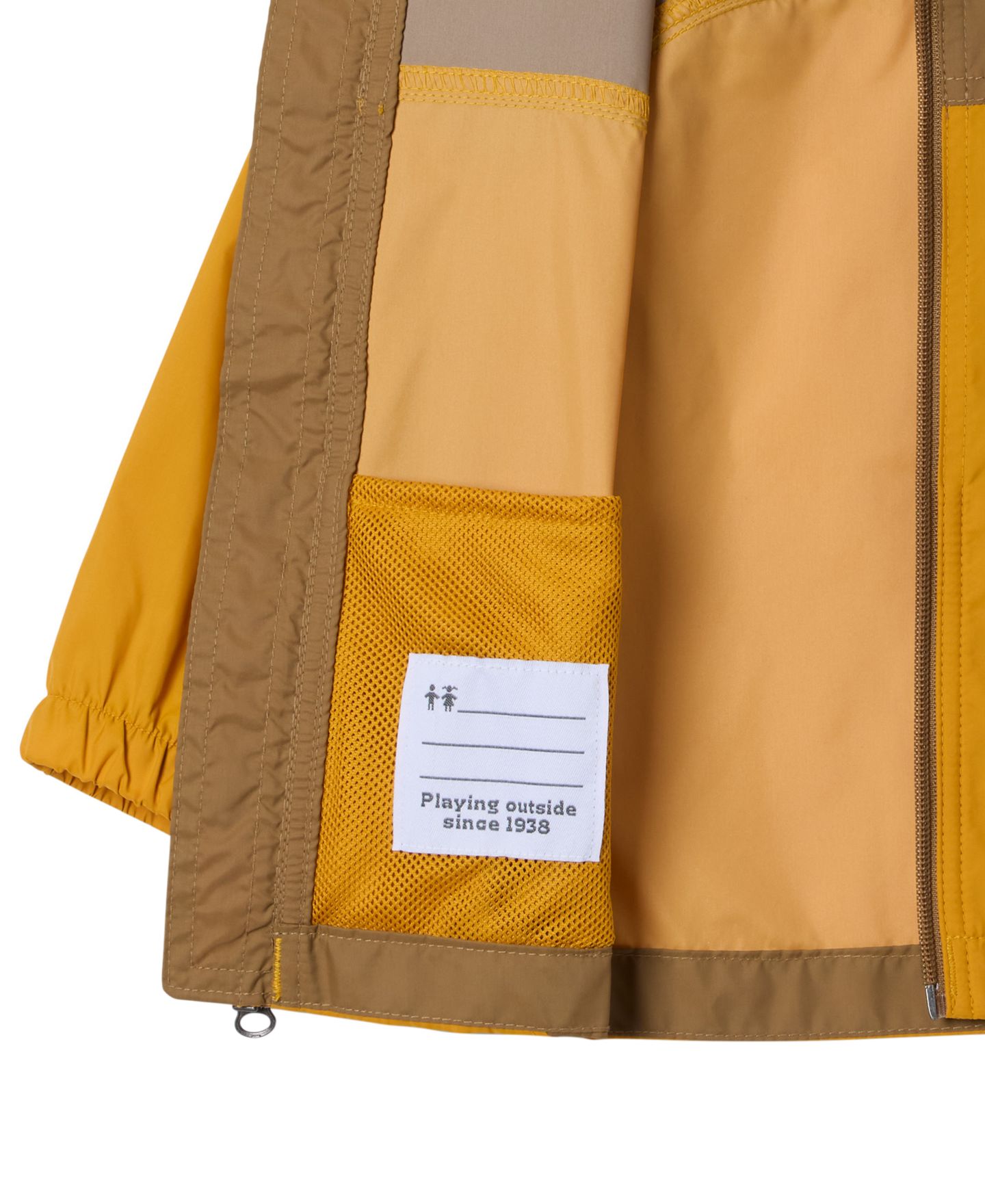 Куртка Columbia Glennaker™ Hooded Rain Jacket для мальчиков-малышей, цвет: Squash/Delta — фото 3