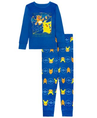 Boys' 4-10 Pok&eacute;mon Long-Sleeve Crewneck Top and Pants, 2-Piece Set