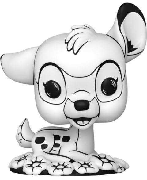 Детская фигурка Funko Pop! Disney Sketched Bambi 3.52" Vinyl, от 3 лет