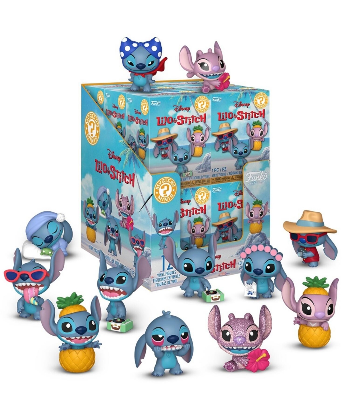 Funko Mystery Minis Disney Lilo & Stitch Blind Box 2.3" Vinyl Figure, Ages 3+