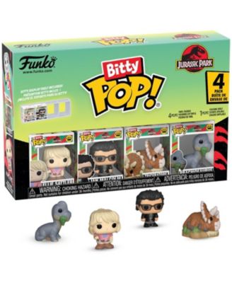 Bitty Pop! Jurassic Park - Triceratops 4-Pack Vinyl Figures, Ages 3+