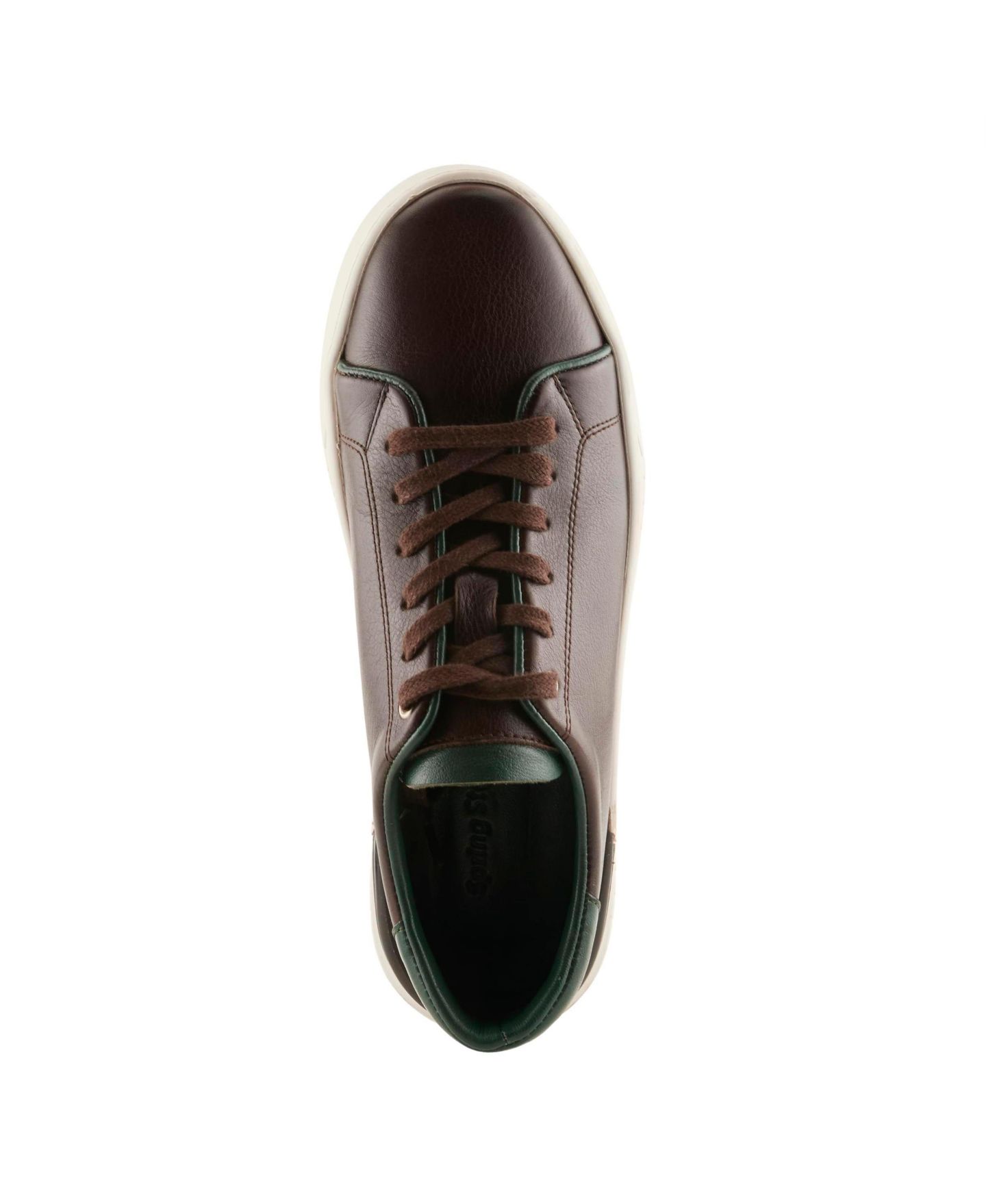 Мужские кроссовки Spring Step Luka Fashion Leather Upper, цвет: Тёмный коричневый — фото 4