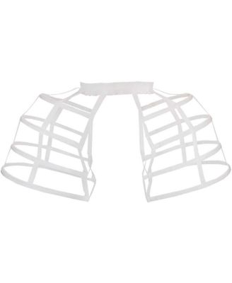 Women Victorian Bustle Cage Hoop Pannier Petticoat Underskirt