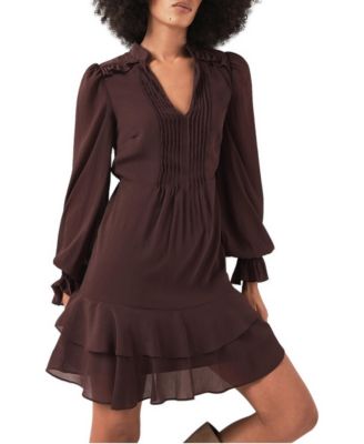 Women's Ruffle Mini Dress