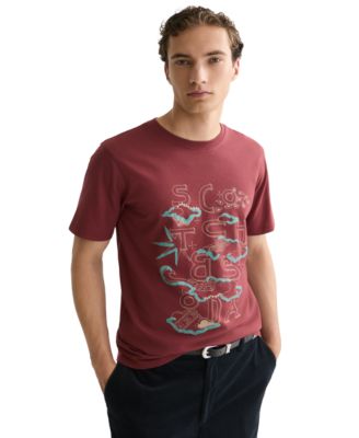 Men's Front Artwork Regular-Fit T-Shirt