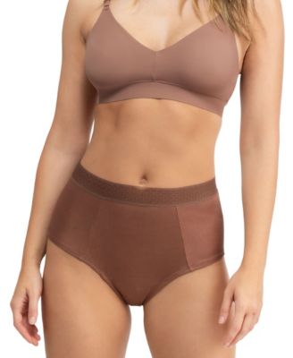 Women's High-Waisted Soft Silk Briefs