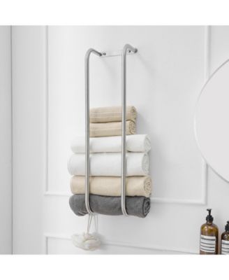 30 Inch Brushed Towel Racks Wall Mounted Rolled Towels Bathroom Hardware