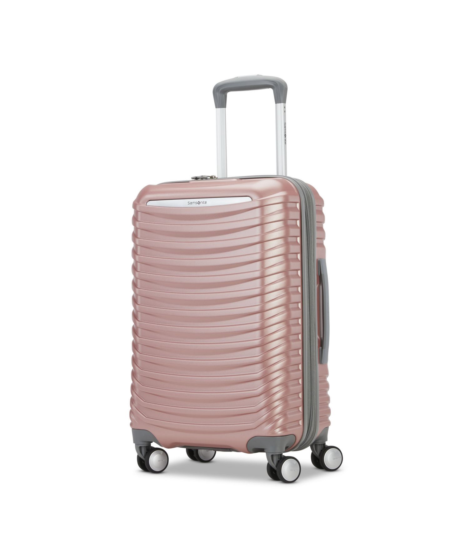 Набор чемоданов Samsonite Spin Tech 6, 2 шт, цвет: Розовый — фото 6