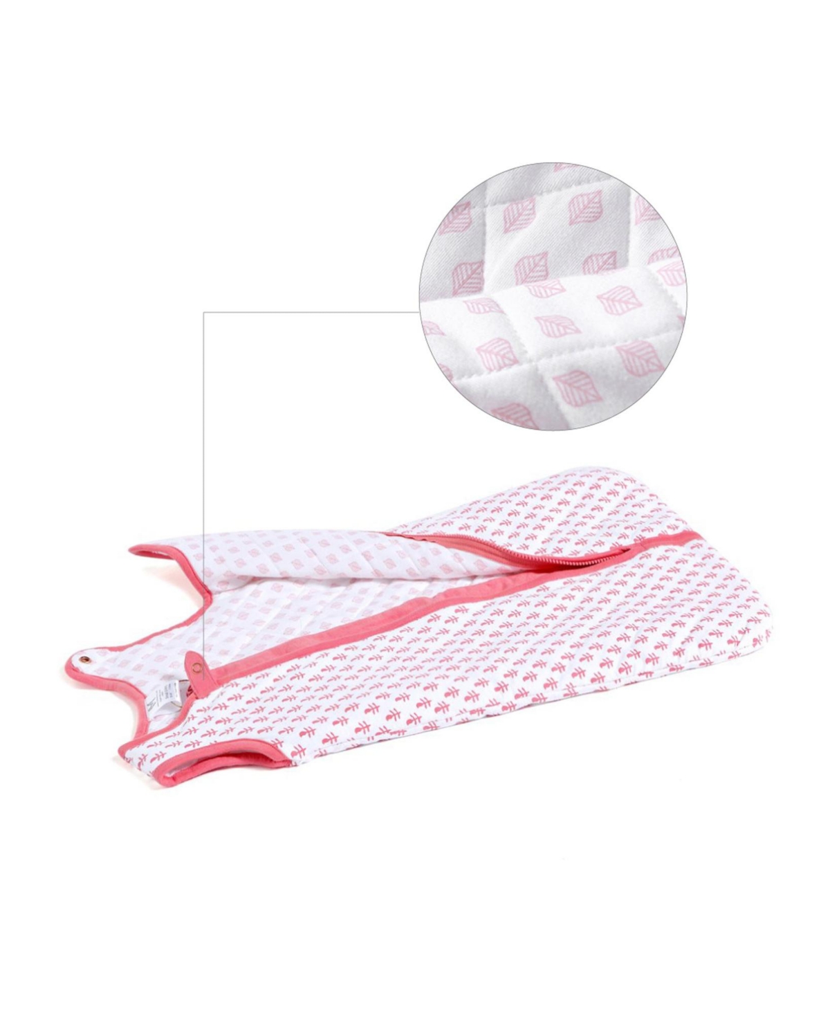 Tog 2.2 (Quilted) - Pink City Wearable Baby Sleep Sack, Size Medium 6-18M