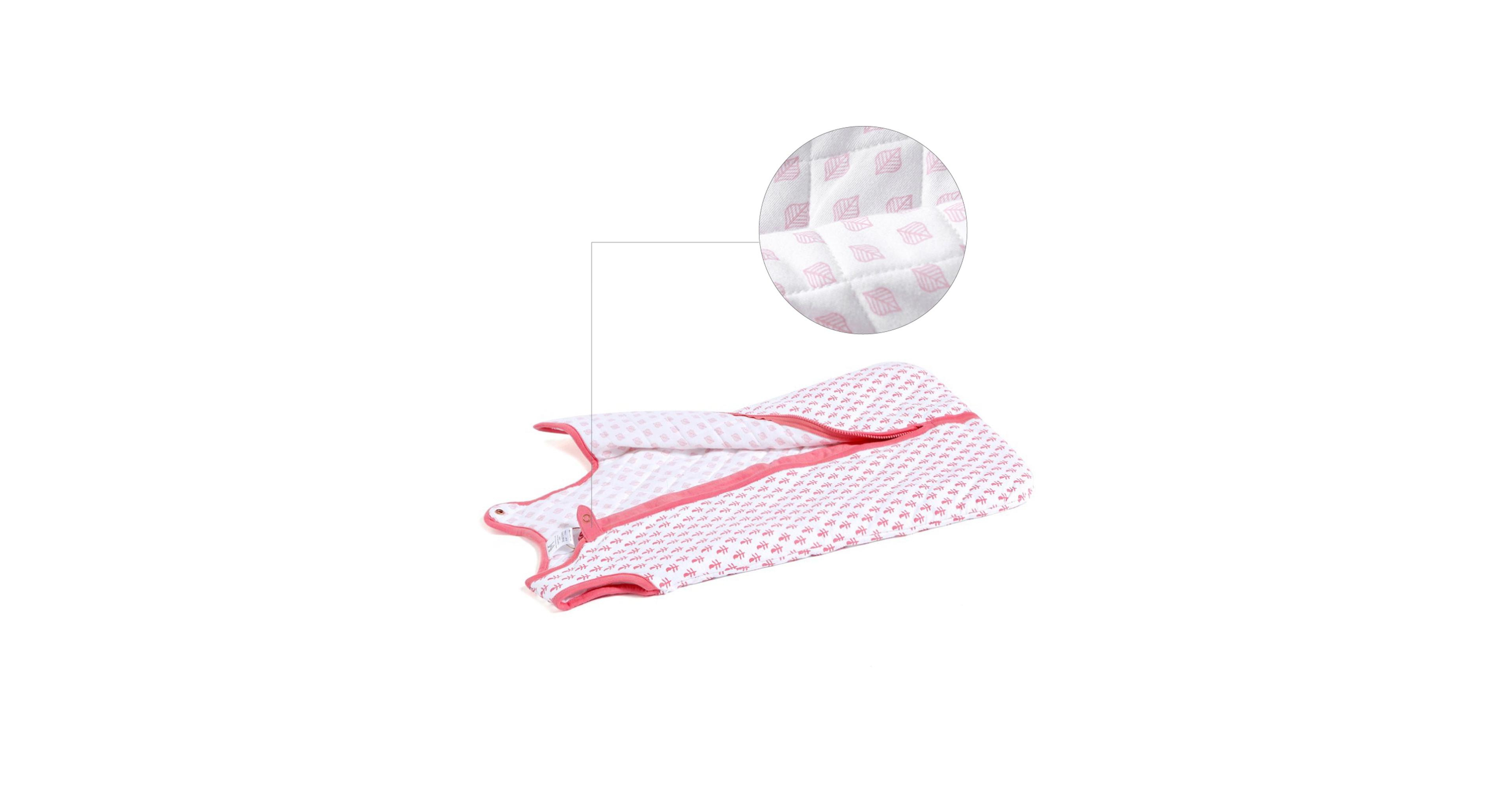 Tog 2.2 (Quilted) - Pink City Wearable Baby Sleep Sack, Size Medium 6-18M