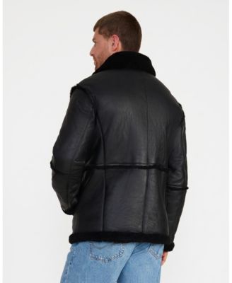 Furniq UK Men's George Shearling Jacket - Macy's