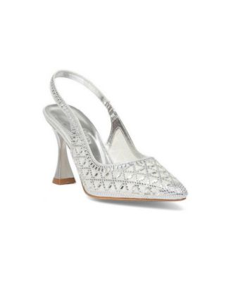 Forever and Always Shoes Women's Megan Embellished Stiletto Pump