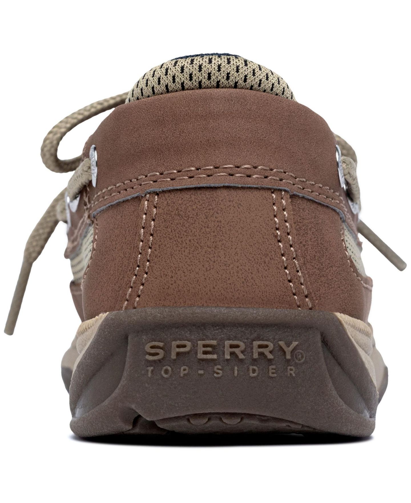 Туфли Sperry Lanyard Lace-Up Boat для мальчиков, цвет: Тёмный рыжевато-коричневый — фото 6