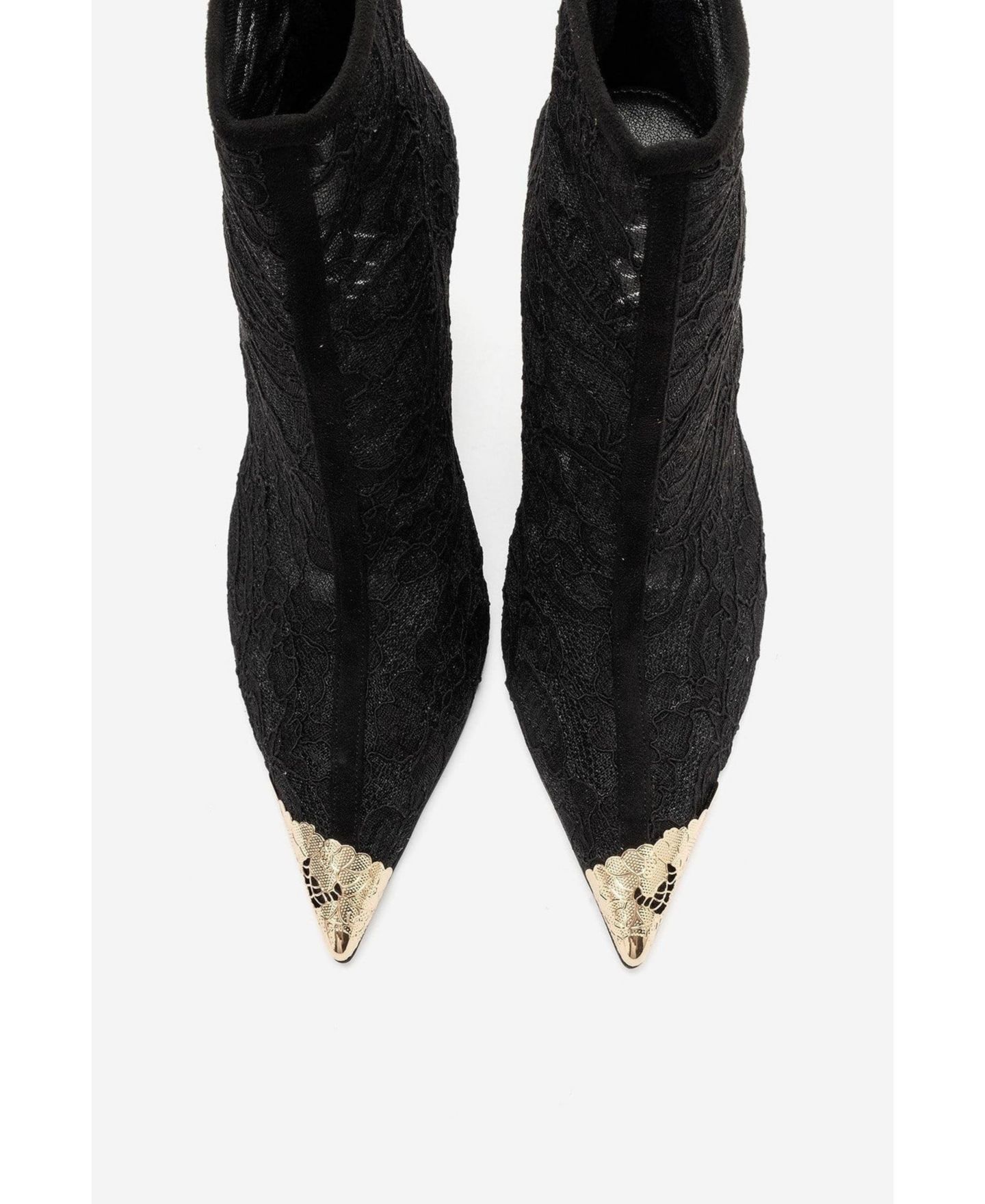 Женские ботинки Prologue Shoes Cliff Stiletto Pointed-Toe Lace, цвет: Чёрный — фото 8