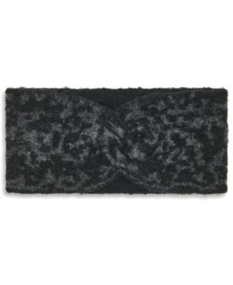 Winter Leopard-Print Stretch Fit Headband