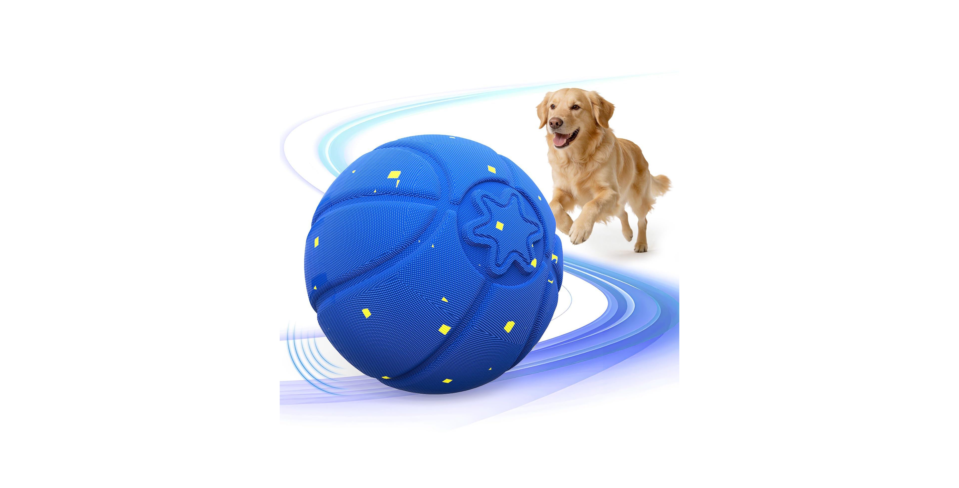 Magicorange Automatic Rolling Interactive Dog Ball 3 Play Modes Durable Chew Resistant