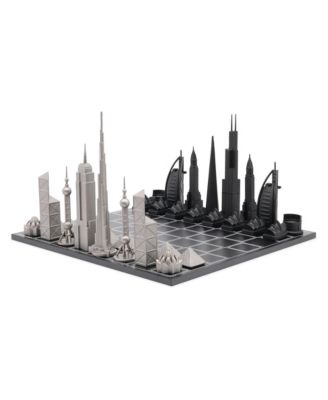 World Icons Edition 32-Piece Strategy Chess Set, Ages 12+