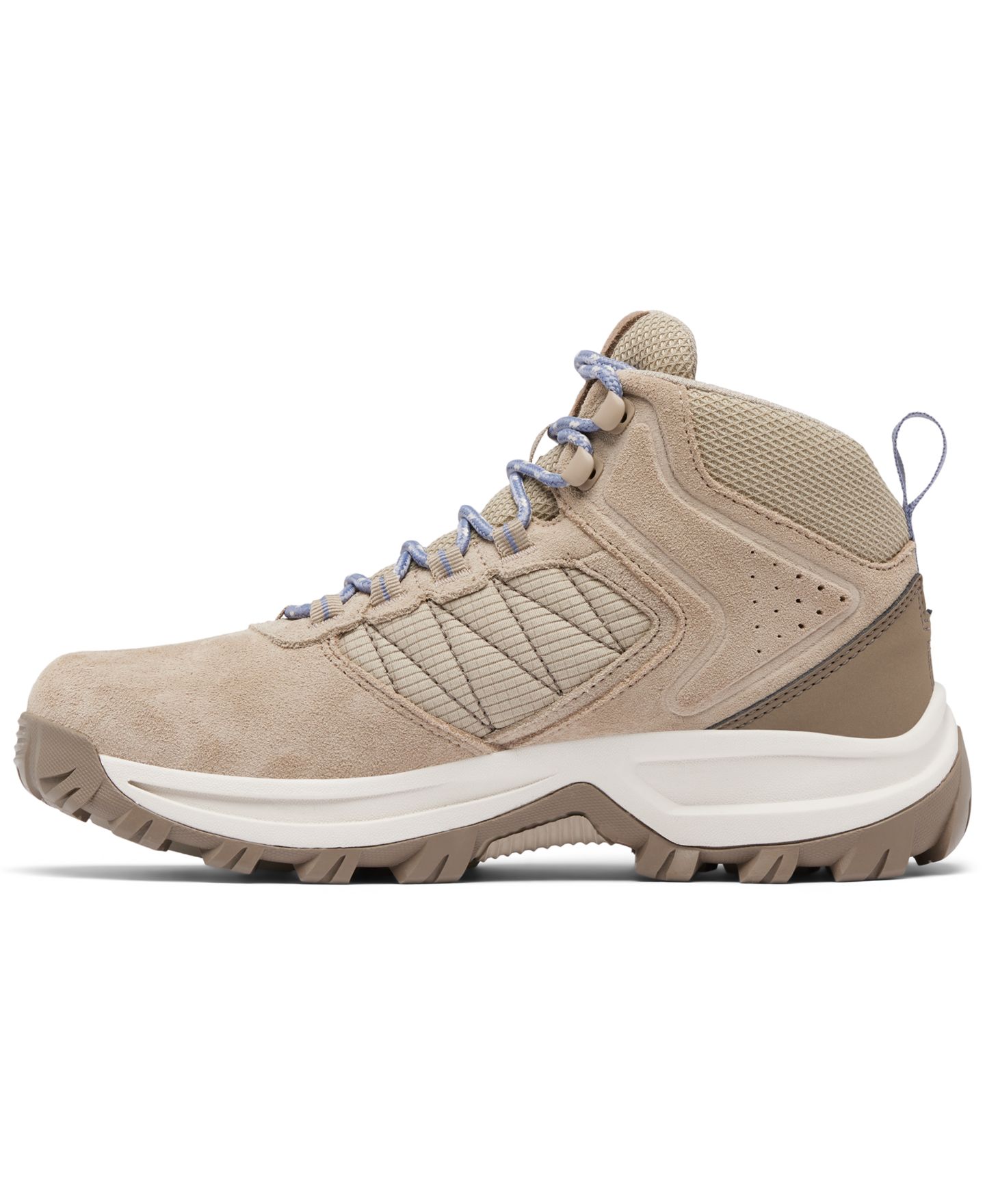 Женские ботинки Columbia Transverse™ Suede Waterproof Hiking, цвет: Холщовый рыжевато-коричневый — фото 10