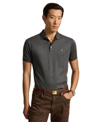 Men’s Slim-Fit Soft Cotton Polo Shirt