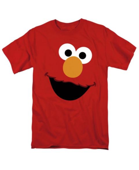 Мужская футболка Sesame Street классического кроя с принтом Elmo, цвет: Красный