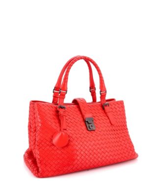 Medium Roma Bag Intrecciato Nappa