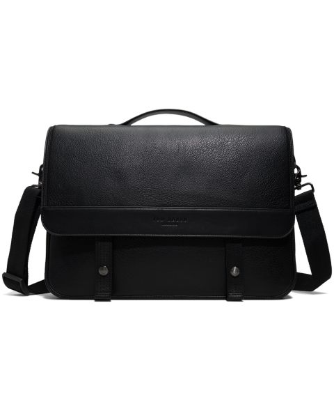 Мужская сумка Ted Baker Irvine Laptop Compartment Messenger, цвет: Чёрный