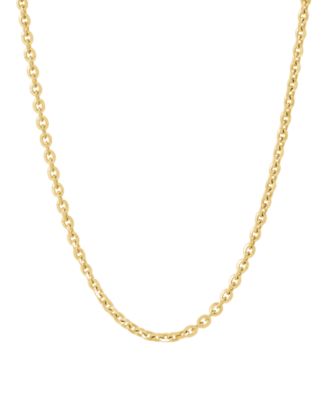 Brillantina Lobster-Clasp Necklace, 18" in 18k Yellow Gold