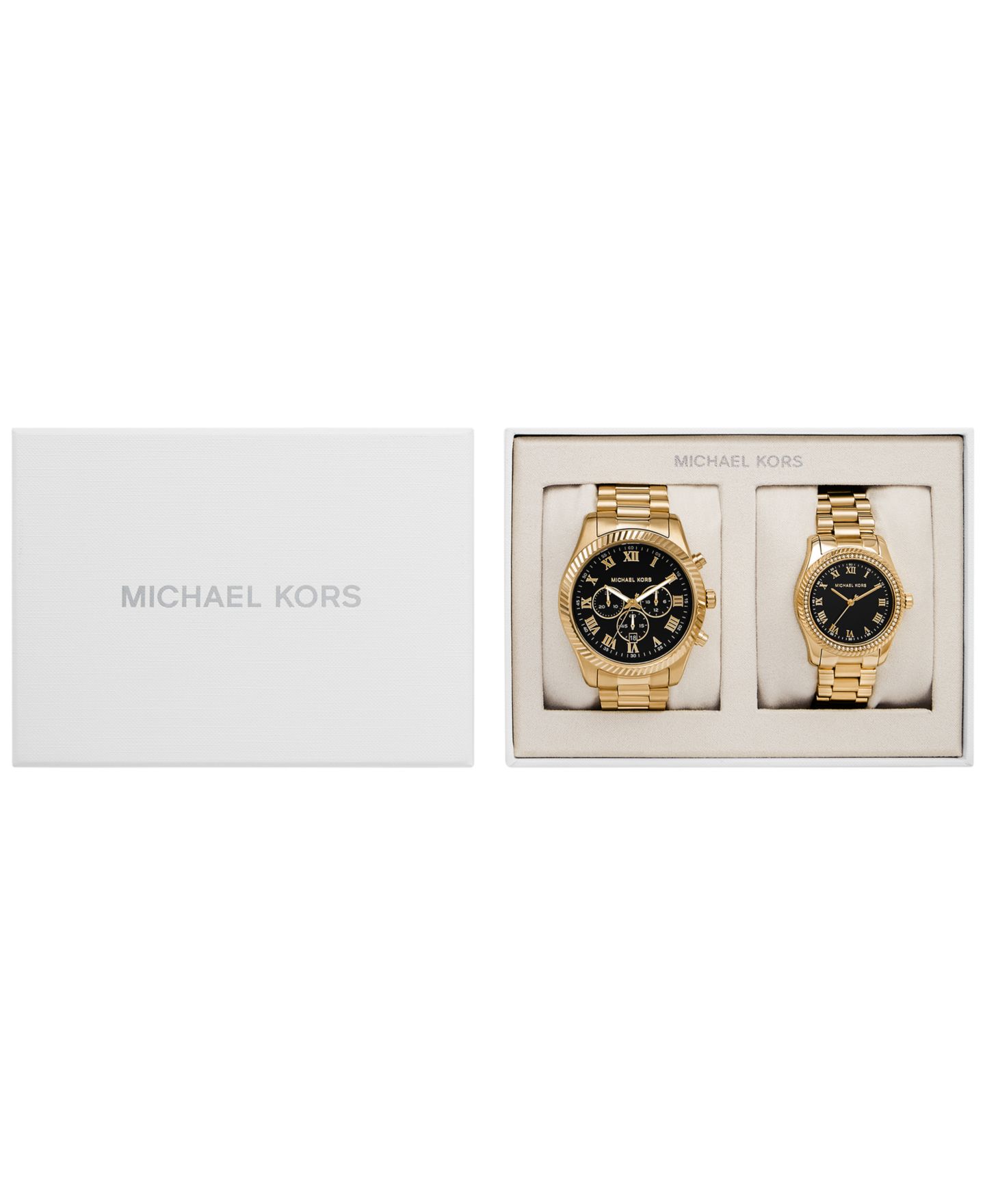 Часы Michael Kors Quartz Chronograph Stainless Steel Bracelet Watch 36mm & 45mm — фото 5