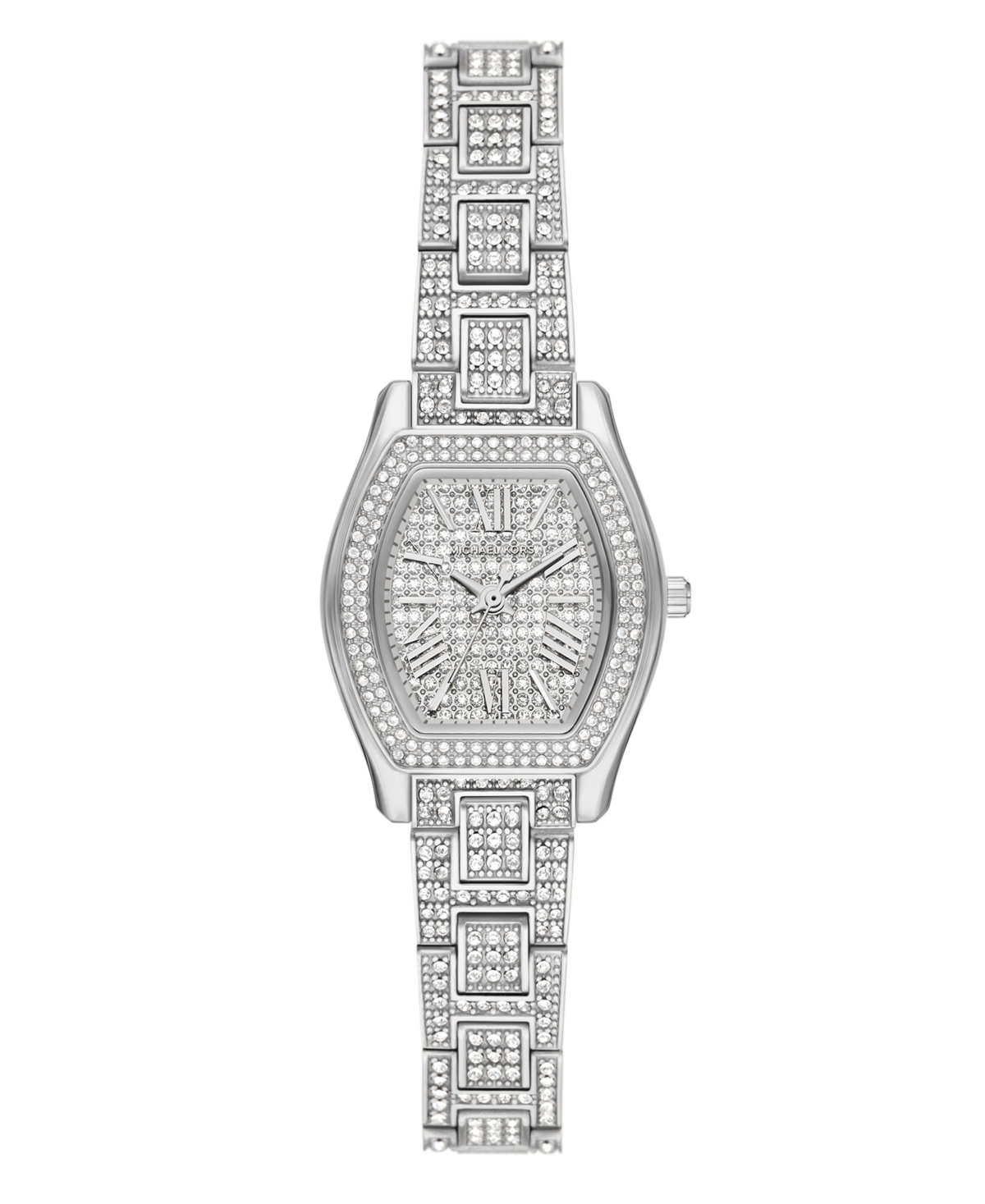 Michael Michael Kors Women's Quartz Analog Silver-Tone Stainless Steel Bracelet Watch 25mm